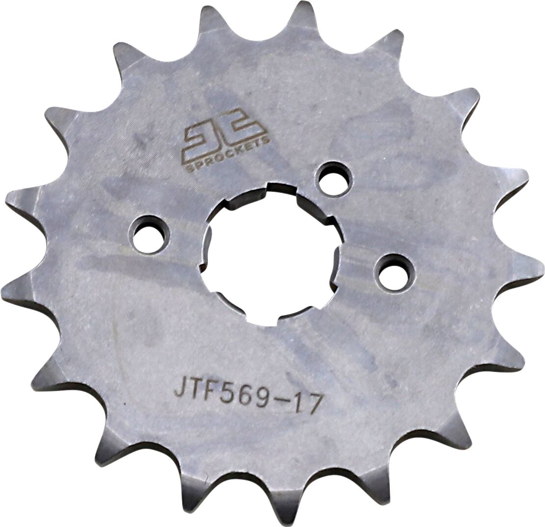 JTF569.17 esimene vahetuskettiratas, 17 hammast, samm 520, naturaalne teras