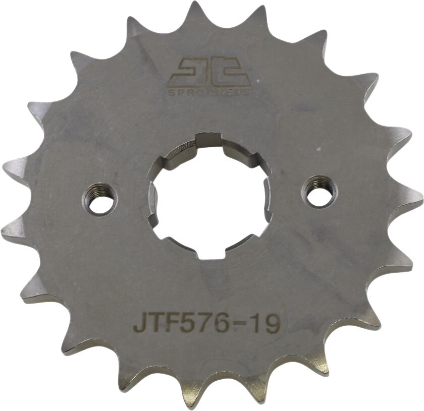 JTF576.19 esimene vahetuskettiratas, 19 hammast, samm 428, naturaalne teras
