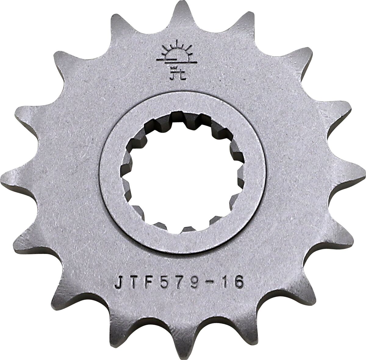 JTF579.16 esimene vahetuskettiratas, 16 hammast, samm 530, naturaalne teras