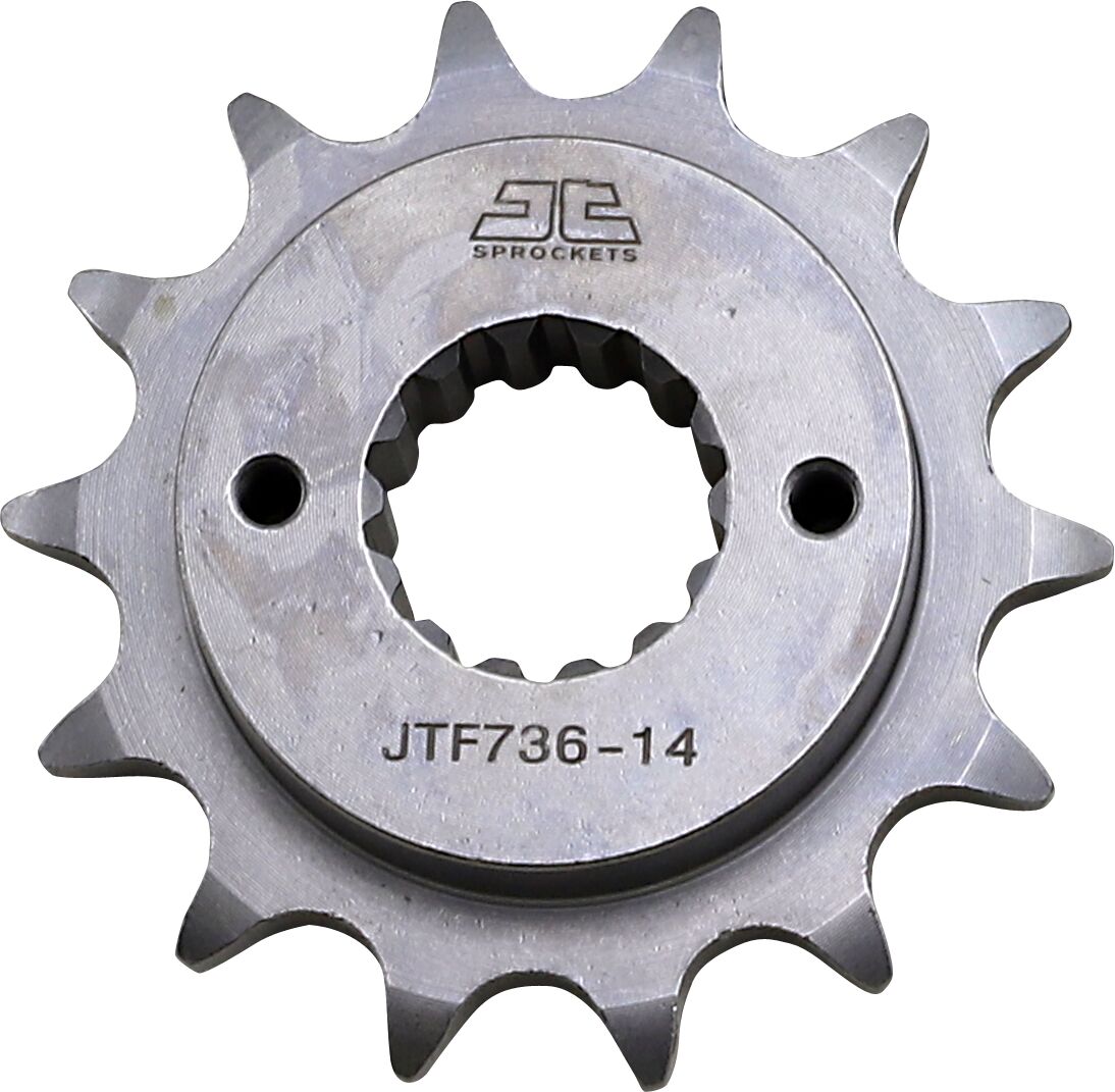 JTF736.14 esimene vahetuskettiratas, 14 hammast, samm 520, naturaalne teras