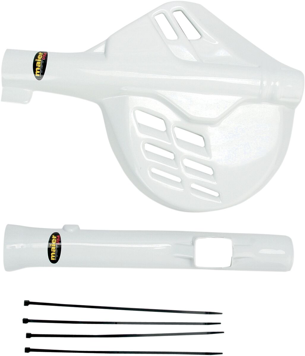FORK/DISC GUARD CR/XR WHT