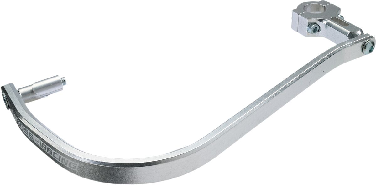Alumiiniumist käekaitse, mini, 7/8" juhtraud, alumiinium/teras, hõbedane