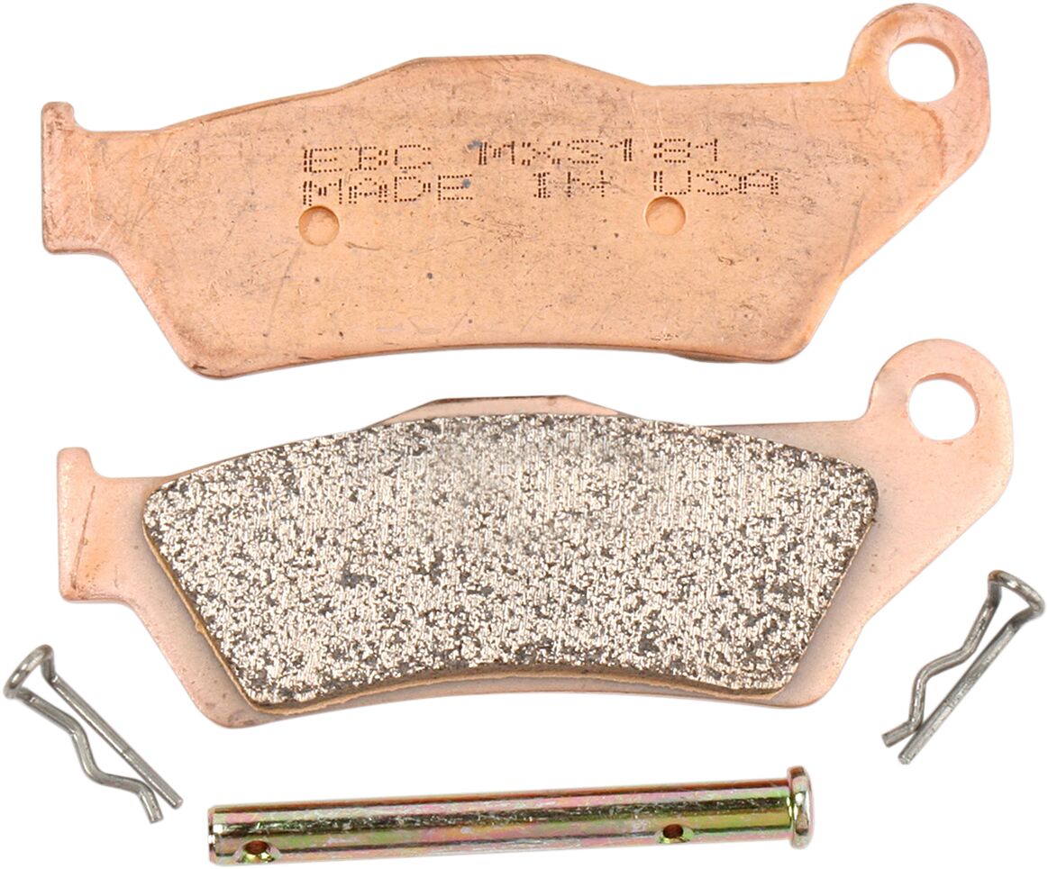 Piduriklotsid MXS-seeria, sintermetall