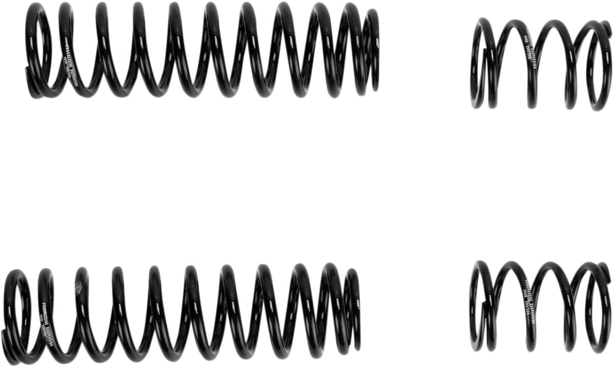 Progressive Suspension 13 seeria topeltamortisaatori vedru, must
