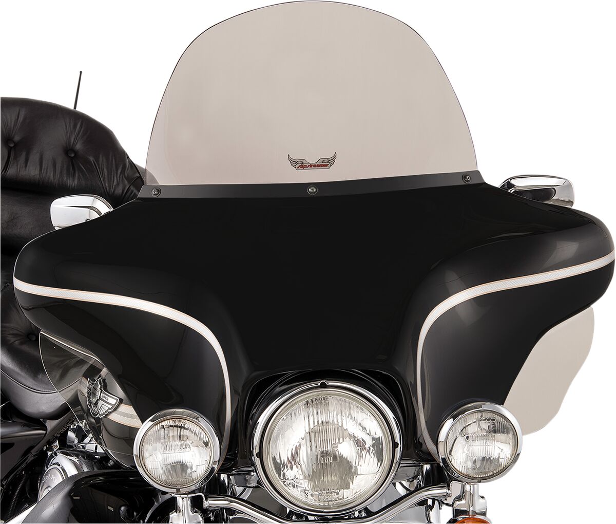 Tuuleklaas, OEM-asendus, Harley Davidson, toonitud, 13"