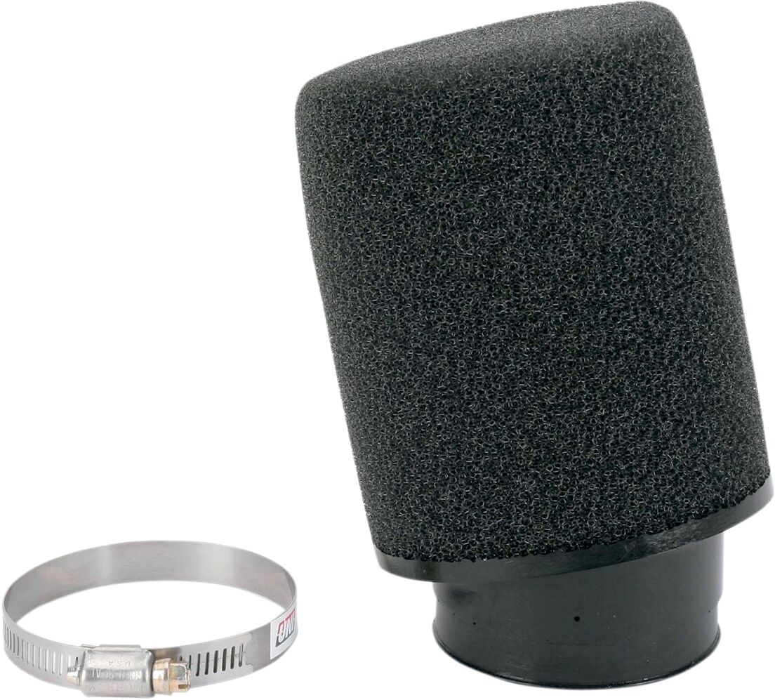 Klambriga kinnitatav mootorsaani pod-filter, 15° nurk, must