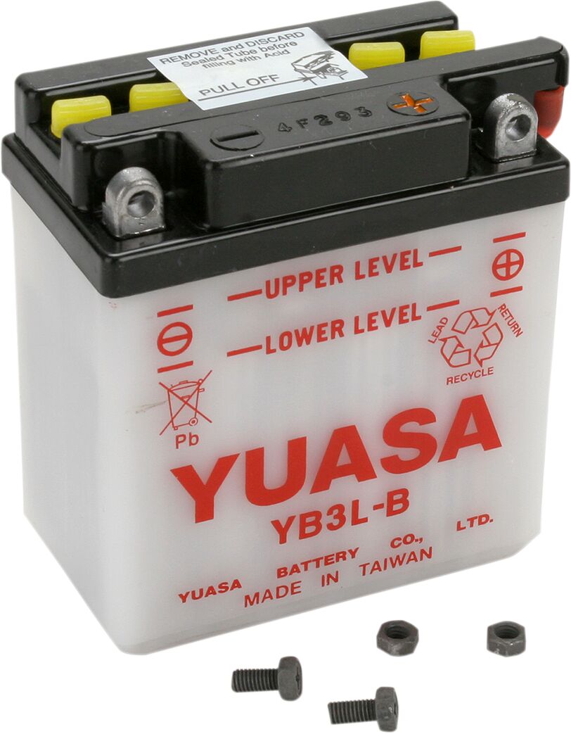 Aku Yumicron 12V, 96,52 mm x 57 mm x 109,22 mm, tavaline pliihappe asendus, läbipaistev