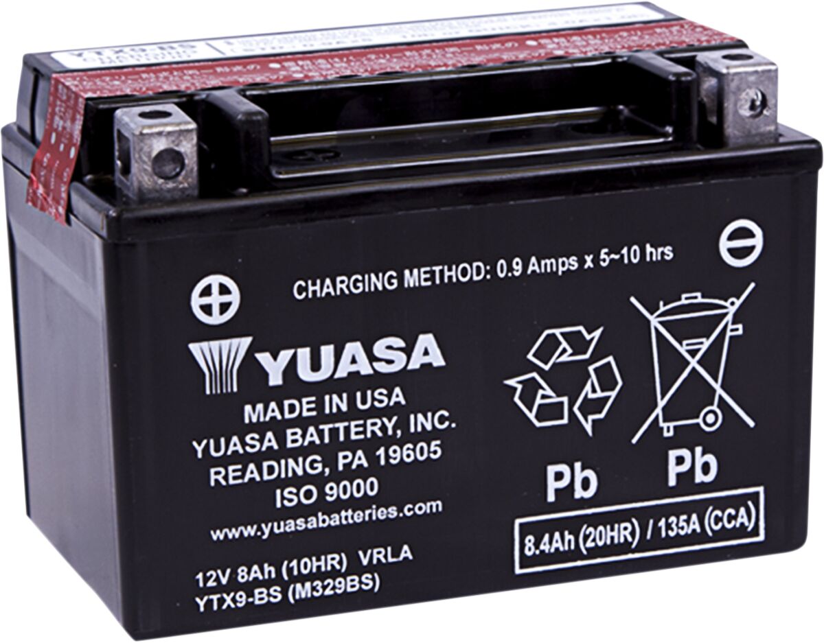 Aku YTX® 12V, 150 mm x 86 mm x 104,14 mm, pliihape, hooldusvaba, asendus, must