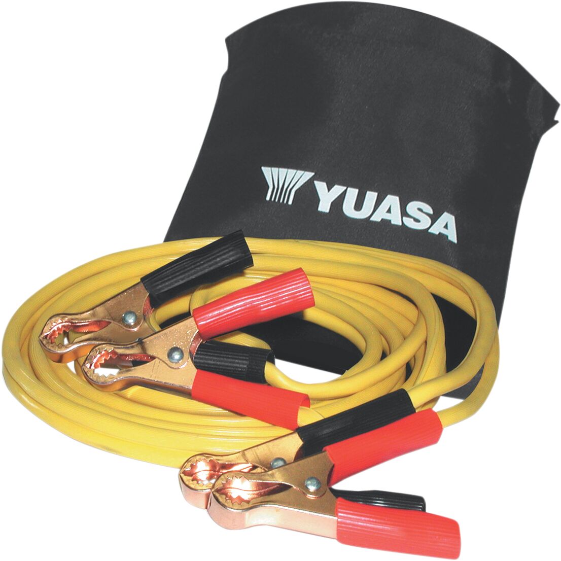 Käivitusjuhtmed Yuasa 20,32 cm, kaasaskantavad, must/punane/kollane